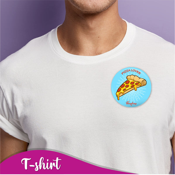 Pizza Lover Pin Badge