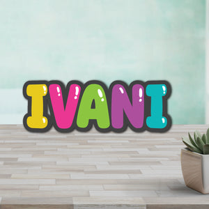 Name Personalized Fridge Magnet