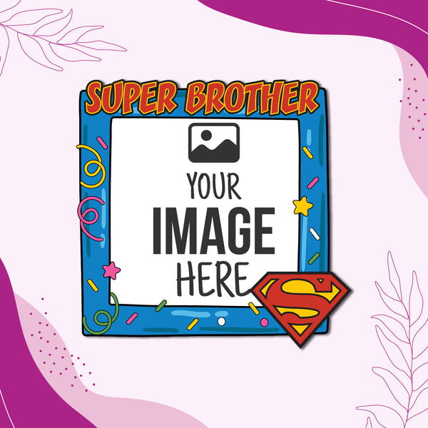 Super Brother Personalized Fridge Magnet