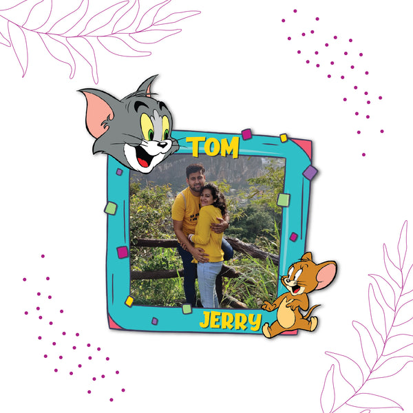 Tom & Jerry Personalized Fridge Magnet