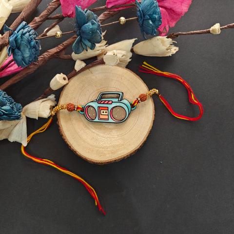 Radio Wooden Rakhi