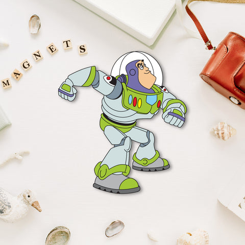 Buzz Lightyear Wooden Fridge Magnet