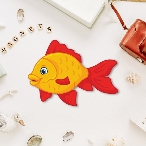 Fish Wooden Fridge Magnet