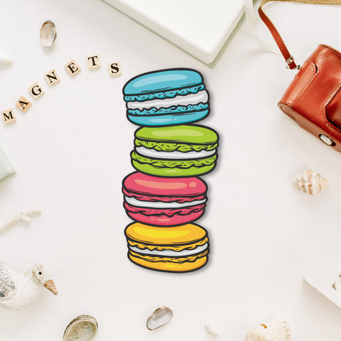 Macaron Wooden Fridge Magnet