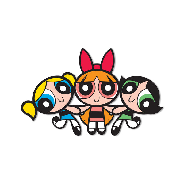 Powerpuff Girls Wooden Fridge Magnet