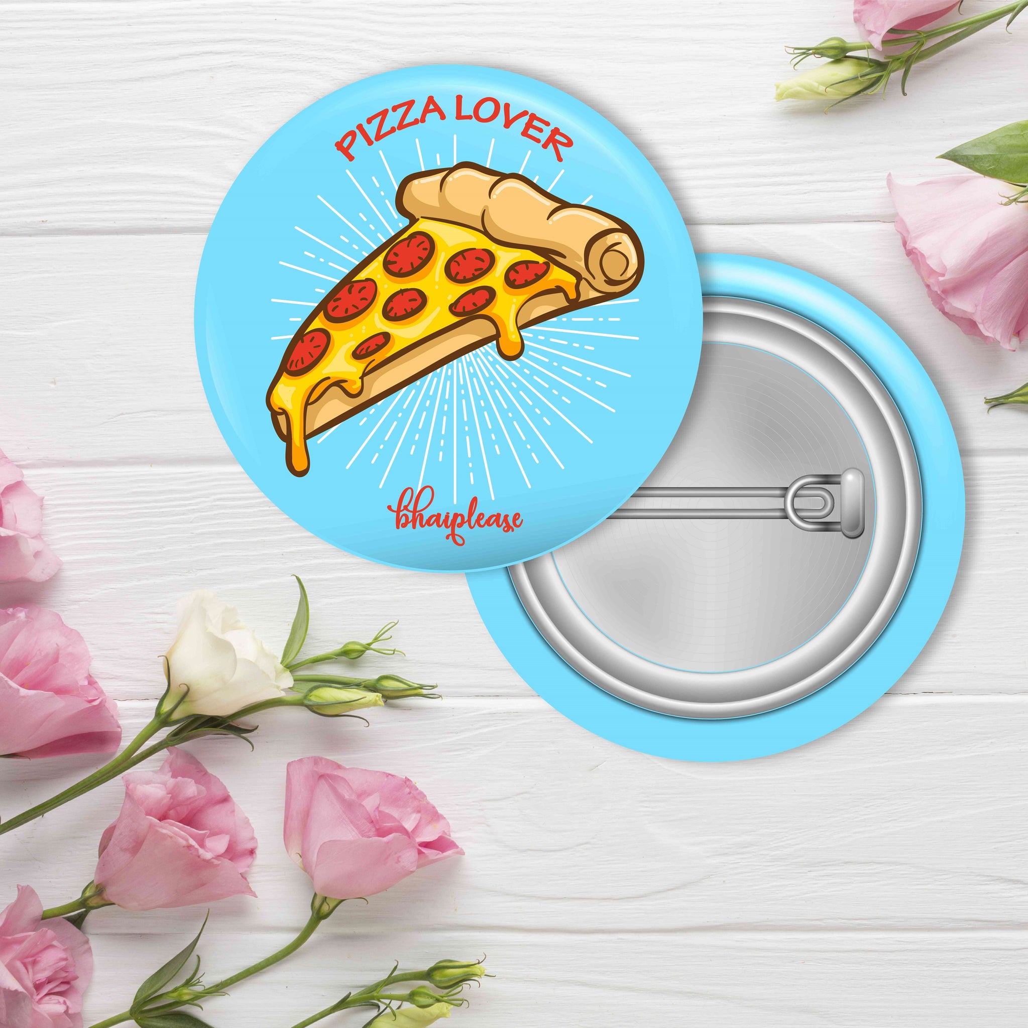 Pizza Lover Pin Badge