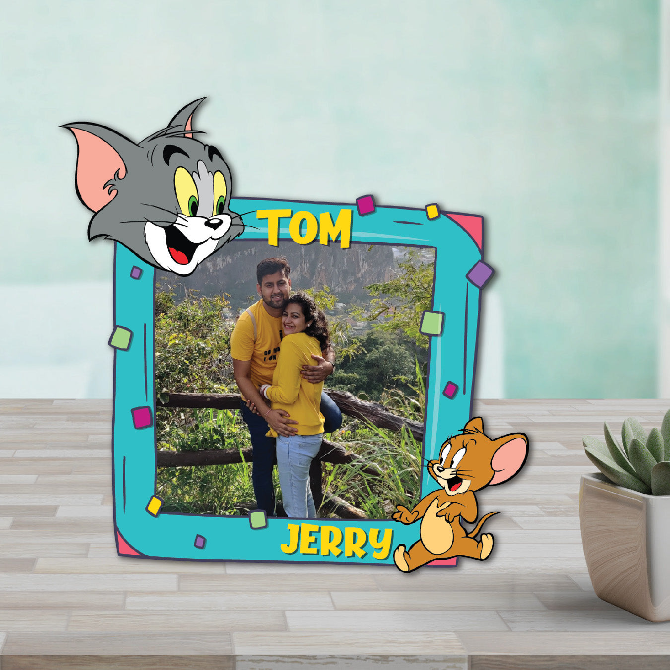 Tom & Jerry Personalized Fridge Magnet