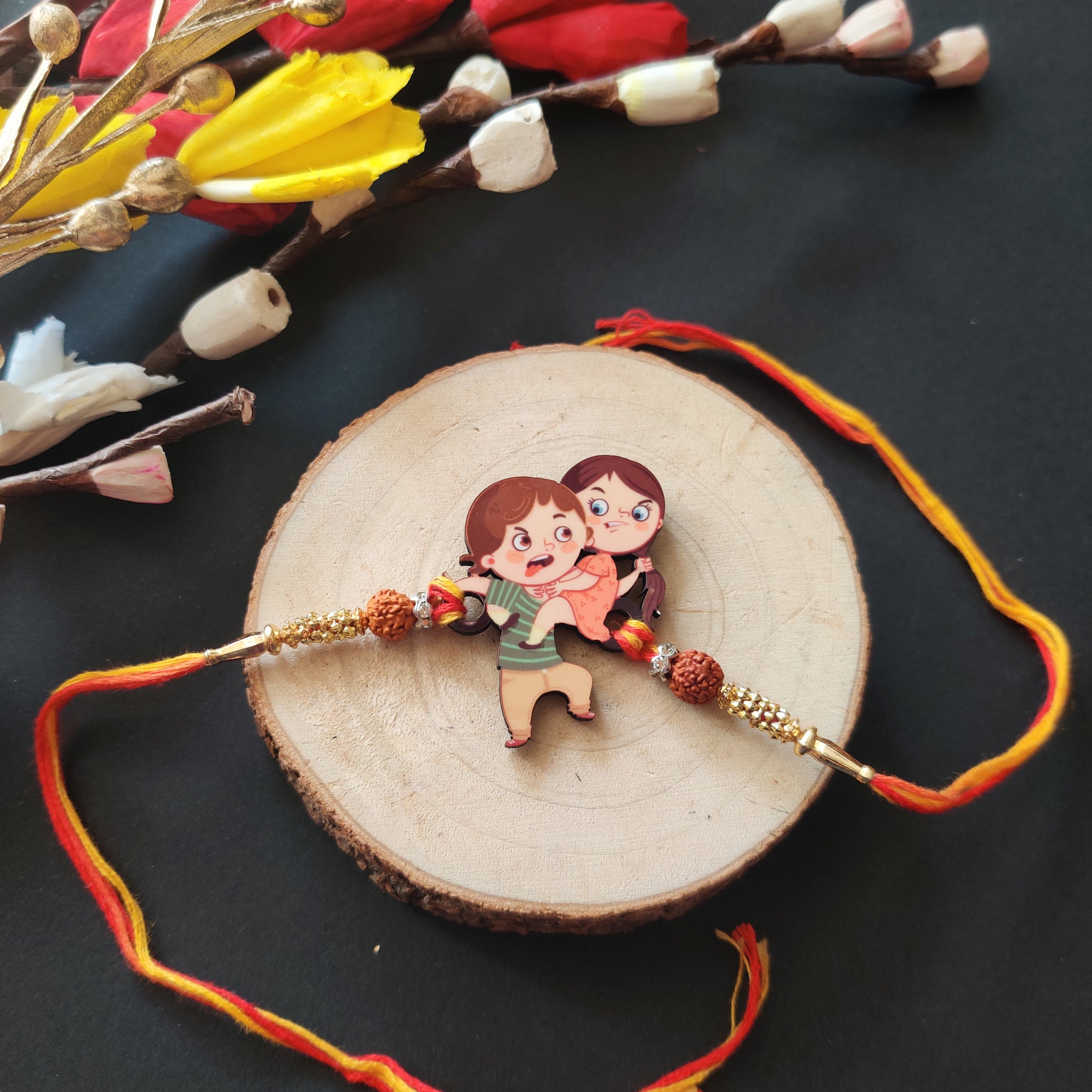 Annoying Brother Wooden Rakhi