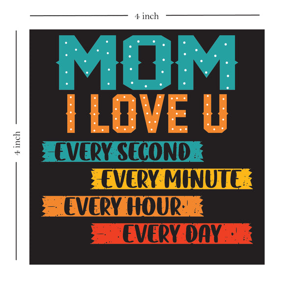 Mom I love you  - Wooden Table Frame/ Table top